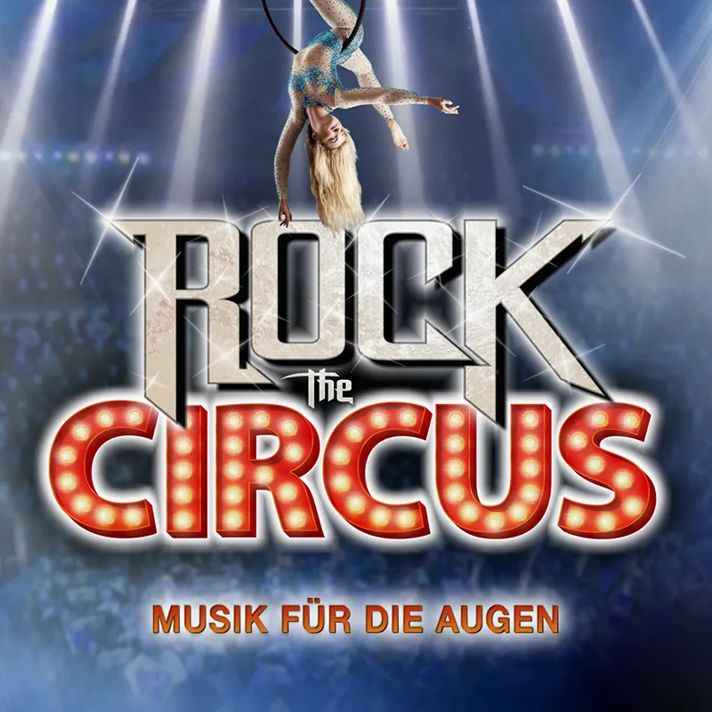 Rock the Circus Quadratisches Plakat